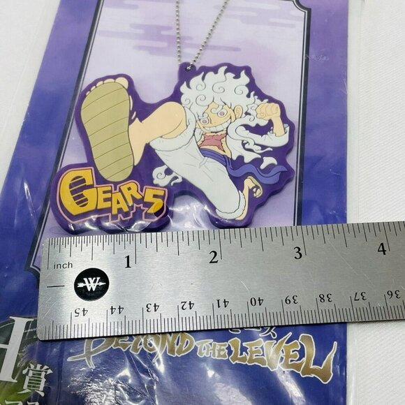 Bandai One Piece Monkey Luffy Gear 5 Ichiban Kuji Keyring Keychain Figure Rubber - Picture 3 of 10